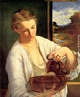 Eduard Manet Woman Pouring Water painting